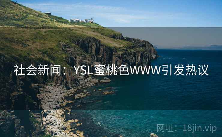 社会新闻:YSL蜜桃色WWW引发热议 社会新闻:YSL蜜桃色WWW引发热议